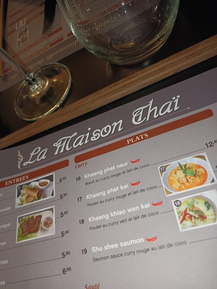 La Maison Thaï@Rodez - Menu Image 1